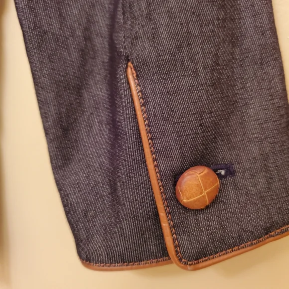 ZARA denim blazer SIZE 36 / 4 - Picture 7 of 8